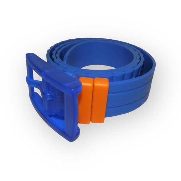 new Luvs H2O 𓆉 Scuba Diver’s Waterproof Flexible Dive Belt 𓆉 Blue + Orange 𓆉 - Picture 11 of 16